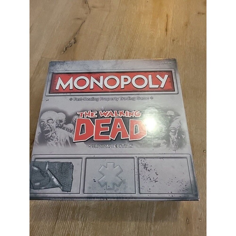 Monopoly 2013 New & Sealed Game The Walking Dead Survival Edition AMC